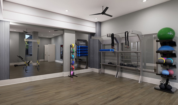 yoga room